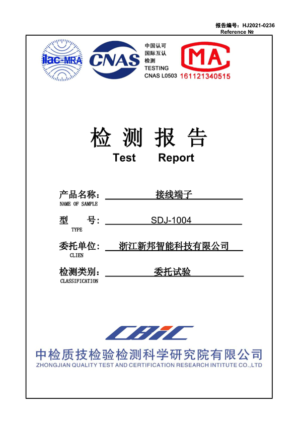 SDJ-TEST-RAPORT